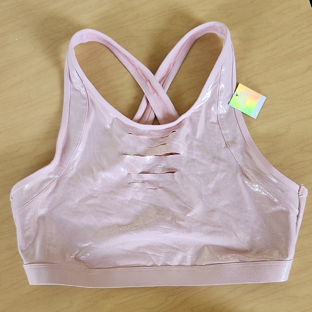 Victorias Secret PINK ULTIMATE unlined Sports Bra, Size Large, NWT